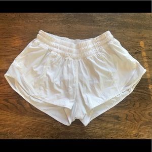 Lululemon white shorts